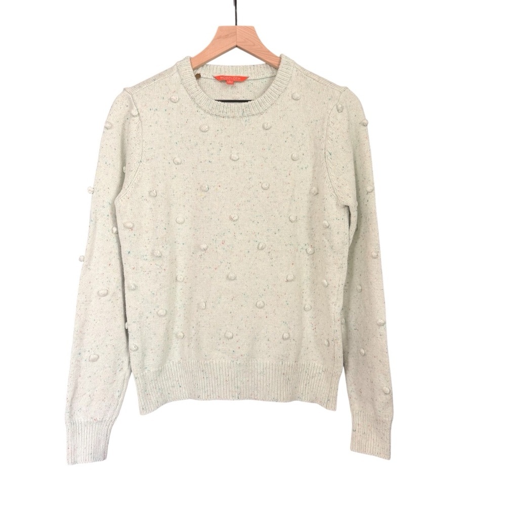 ModCloth Mint Green Pom-Pom Sweater